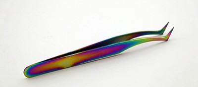 Tula Ty-Dye Swiss-Style Angle Tweezer